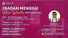 Ibadah Minggu Khas Wanita 20 Maret 2022 GKJW Simomulyo