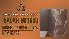 Ibadah Umum GKJW Rungkut Pepanthan Gunung Anyar 7 April 2024 07 30