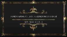 Pembekalan Pendamping P2A MD Malang 1