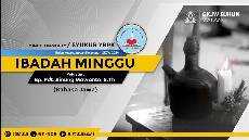 IBADAH MINGGU Bahasa Jawa 12 Mei 2024 MINGGU PASKAH 7 SYUKUR YBPK 07 00 WIB