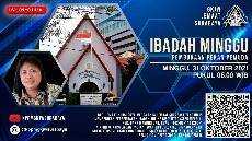 Ibadah Minggu Pembukaan Pekan Pemuda 31 Oktober 2021 GKJW Jemaat Surabaya