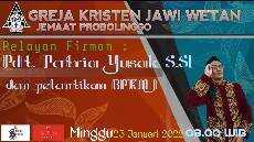 IBADAH MINGGU PAGI 23 JANUARI 2022