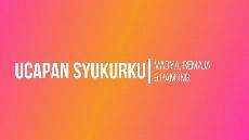 Ucapan Syukurku Robert Lea Sutanto Madya Remaja Pamong HUT GKJW Mojosariejo 10 Feb 2022 Ucapan Syukurku Robert Lea Sutanto Madya Remaja Pamong HUT GKJW Mojosariejo 10 Feb 2022