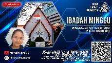 Ibadah Minggu 24 Oktober 2021 GKJW Jemaat Surabaya