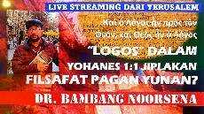 LIVE DARI YERUSALEM LOGOS DALAM YOH 1 1 JIPLAKAN FILSAFAT PAGAN YUNANI feeds GKJW