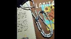 3 Tali Masker Manik Bening Tali Masker Etnik 92 cm Trendi Modes fashion Bagi Wanita Sosialita