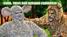Singa tikus dan beruang pengantuk Kartun Anak Anak Bahasa Indonesia Cerita Anak