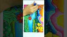 Tutorial Menggambar Mudah Tema Pemandangan Danau Ep 504 drawingbyfifitan drawing