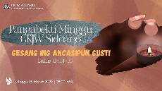 Pangabekti Minggu 13 Maret 2022