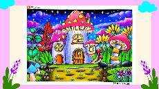 Cara Gambar Pemandangan Rumah Jamur saat malam hari Gradasi warna ep 521