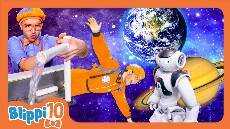 BlippiAos Top 10 Moments Space and Science Blippis Top 10 Educational Videos for Kids