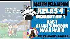 VIDEO PEMBELAJARAN PENDIDIKAN AGAMA KRISTEN KELAS 4 BAB 1 PART 1 ALLAH SUNGGUH MAHA HADIR feeds GKJW
