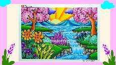 Gambar Pemandangan menggunakan oil pastel Ep 533