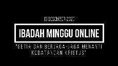 IBADAH MINGGU 13 DESEMBER 2020 LOKASI PEPHANTAN DAWU