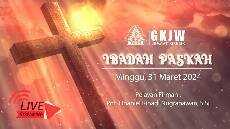 Live Stream Ibadah Paskah 31 Maret 2024 GKJW Jemaat Gresik