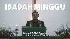Ibadah Minggu 6 September 2020 GKJW Jemaat Gadang Ibadah Minggu 6 September 2020 GKJW Jemaat Gadang