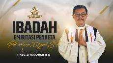 Ibadah Emiritasi Pdt Muryo Djajadi GKJW Mojowarno