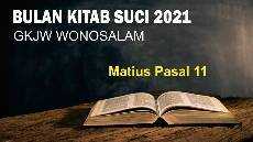 Bulan Kitab Suci 2021 Matius 11 Bu YULI ARIFIANTI
