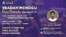 Ibadah Minggu Khas Pemuda 27 Maret 2022 GKJW Simomulyo