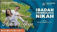 IBADAH PEMBERKATAN PERKAWINAN AGNES YOGA SABTU 22 JUNI 2024 PUKUL 08 00 WIB feeds GKJW