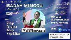 Ibadah Minggu 24 Oktober 2021 GKJW Jemaat Simomulyo Surabaya