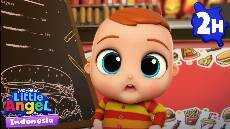 Bayi John Tersesat di Taman Bermain Little Angel Bahasa Indonesia Kartun dan Lagu Anak