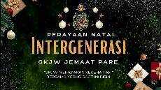 PERAYAAN NATAL INTERGENERASI GKJW JEMAAT PARE