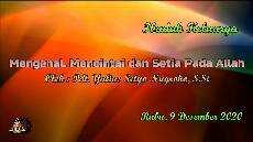 MENGENAL MENCINTAI DAN SETIA PADA ALLAH Pdt Yulius Setyo Nugroho S Si