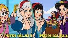 Putri Salju dan Sisir beracun Bagian 5 Putri Salju dan Kurcaci Yang Berjalan Dalam Tidur Bagian 6