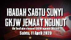 Teaser Ibadah Sabtu Sunyi GKJW Ngunut