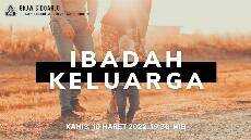 Ibadah Keluarga GKJW Sidoarjo 10 Maret 2022