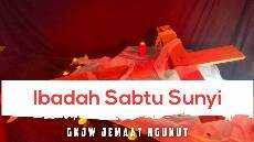 Ibadah Sabtu Sunyi GKJW Jemaat Ngunut 11 April 2020