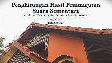 LIVE STREAMING PENGHITUNGAN HASIL PEMUNGUTAN SUARA