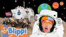 Blippi Explores NASA Space Vehicles Learn STEM with Blippi Educational Videos for Kids