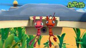 Mysterious UFO Drone Antiks Funny Cartoons For Kids Oddbods Friends